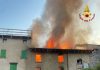 Incendio alla pasticceria Parolini di Cavriana. Terminato in mattinata l’intervento dei vigili del fuoco