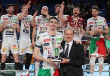 Pallavolo – Michieletto campione d’Italia con Trento ed Mvp delle finali: “Orgoglioso di questa squadra” ZAN_7416_3529805