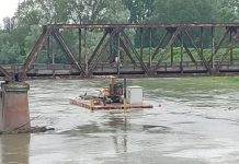 Recupero locomotiva nell’Oglio: a giorni partono le operazioni di dragaggio