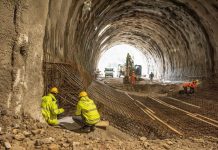 Abbattuto ultimo diaframma galleria Valle di Cadore e Tai di Cadore