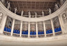 Rugby – L’Italia U20 tra sport, storia e arte nell’iconico scatto a Sabbioneta