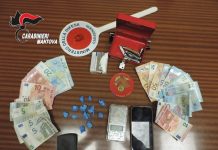 Droga in casa, arrestato un 20enne di Castel Goffredo