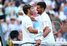 A Wimbledon Cobolli ko contro Djokovic, ora Nole sfida Sinner