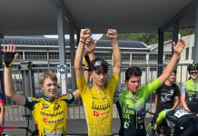 Ciclismo – Bene, bravo, tris: Ludovico Affini trionfa a Villanuova tra gli allievi Il podio degli allievi_3629764