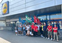 Sciopero alla Lidl: adesione alta nel Mantovano. Sono rimasti chiusi i punti vendita di Ponte Rosso e Cerese