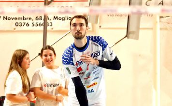 Pallavolo serie A3 – L’opposto Baldazzi: “Gabbiano tra alti e bassi, ma contro Reggio ce la giocheremo!” Alberto Baldazzi