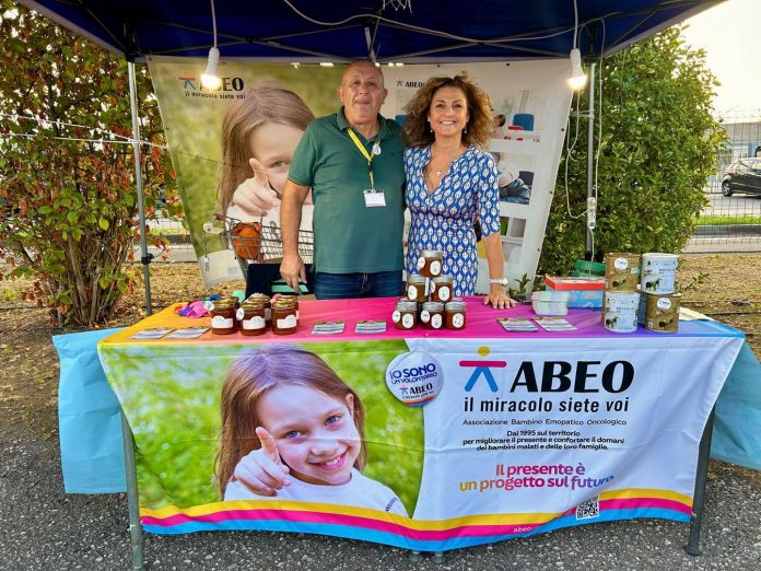 banchetto volontari festa Stagnà 2025