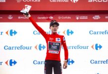 Alla Vuelta Vine vince la 10^ tappa, Vingegaard torna in rosso
