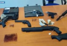 Arrestato latitante nel siracusano, aveva arsenale nel covo