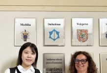 A Mantova la funzionaria della città gemellata giapponese di Omihachiman Tomoka Takemura