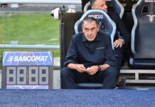 Sarri “Tante difficoltà, ma non perdo forza e convinzione”