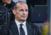 Allegri “Scudetto? L’obiettivo resta la quota champions a 74 punti”