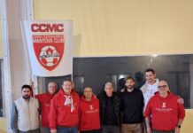 Calcio Serie B – Mancuso e Falletti alle festa del Mantova Club Castellucchio