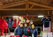 Calcio Serie B – Mantova: selfie, autografi e sorrisi ai mercatini di Natale