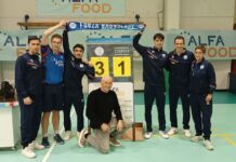 Tennis tavolo Serie A1 maschile – L’Alfa Food piega il Servigliano (3-1) e aggancia la vetta