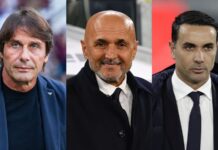 Conte, Spalletti e Palladino gli allenatori più citati da Radio e Tv