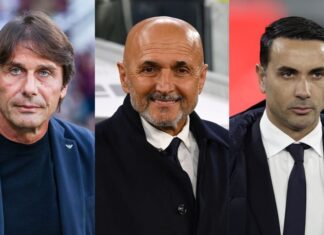 Conte, Spalletti e Palladino gli allenatori più citati da Radio e Tv