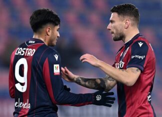 Il Bologna batte 2-1 il Parma e vola ai quarti di Coppa Italia