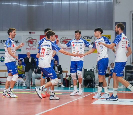 Volley Serie A3 – Baldazzi applaude il Gabbiano: “Partita sempre sotto controllo e obiettivo raggiunto” y4554y54y