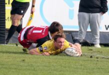 Rugby Serie A Elite – Bussaglia, 16 minuti per la gloria: “Tre mete nel derby, è un sogno”