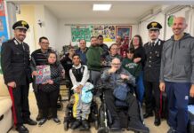 Carabinieri di Gonzaga in visita natalizia al Centro educativo Il Ponte
