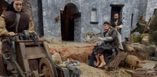 Il Presepe storico in movimento della famiglia Soncini compie 17 anni