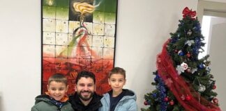 Natale in caserma a Borgo Mantovano per due giovani visitatori romeni