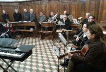 Il Complesso Bandistico Cannetese celebra in chiesa la festa di Santa Cecilia