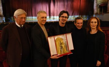 “Il piacere di raccontare una storia con la musica”, Arlecchino d’Oro a Damiano Michieletto DSCF9487_3817928