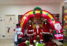 La magia del Natale accende il Blue Event’s: un pomeriggio da sogno con Babbo Natale