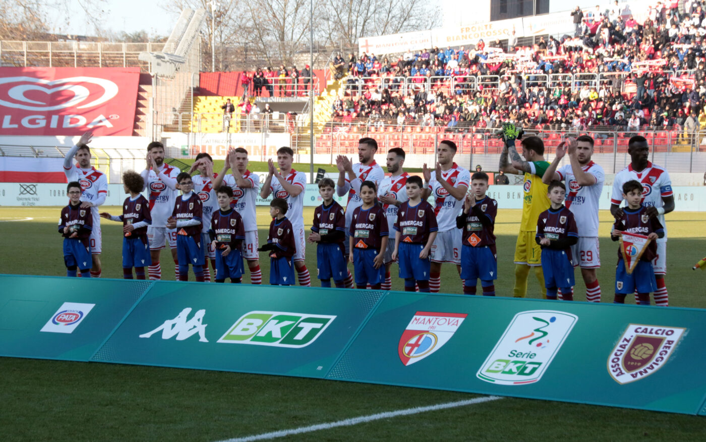 Calcio Serie B – Mantova verso il derby con la Reggiana: trend negativi e cabale rassicuranti