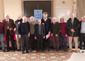 Veterani dello Sport: subito al lavoro il nuovo direttivo Il nuovo gruppo dirigente con alcuni soci_3810850