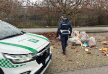 Mantova, multe per abbandono rifiuti lungo la strada Legnaghese