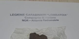 Hashish in casa, 18enne di Commessaggio finisce nei guai: denunciato dai Carabinieri