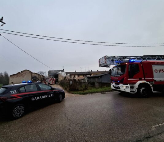 Incendio in un’abitazione a Casaloldo: due fratelli intossicati dal fumo