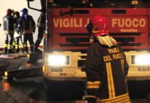 Pegognaga, auto prende fuoco con due persone a bordo, nessun ferito