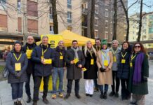 La Lista Gialla apre la campagna in piazza: “Ascolto e presenza, quartiere per quartiere