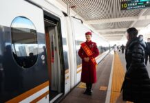 Cina, le ferrovie registrano il picco di rientri dalle vacanze di Capodanno