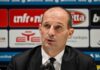 Allegri “La quota Champions si è alzata a 74 punti”