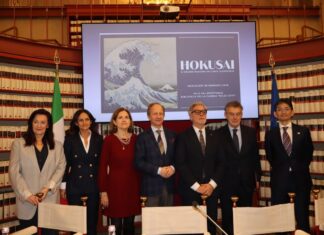 Presentata in anteprima alla Camera la mostra sull’artista giapponese Hokusai