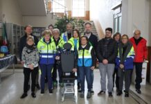 Ecco il montascale elettrico mobile per l’associazione “La Rocca” di Borgoforte