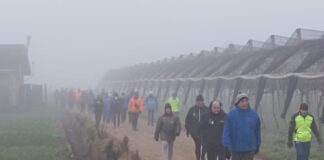 Podismo – Il freddo non ferma i 2000 partecipanti alla Camminata del Donatore