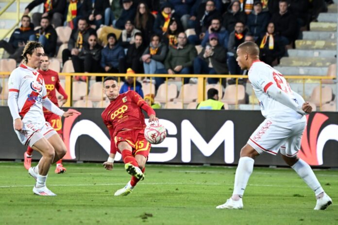 Il gol di Buso al Mantova nello scorso campionato