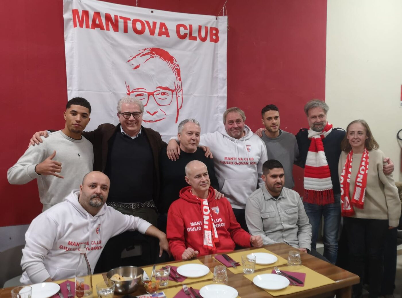 Calcio Serie B – Giulio per sempre: la bella serata del Mantova Club Giovannoni