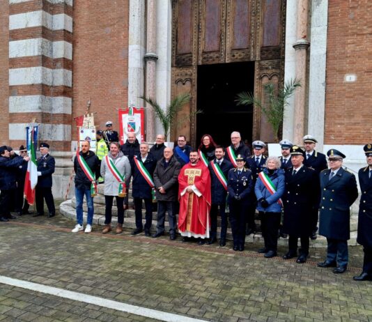 Il Prefetto a Sermide e Felonica per la commemorazione di San Sebastiano Patrono delle Polizie Locali