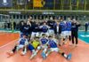 Volley Serie A3 maschile – Il Gabbiano cala il tris a Mirandola (1-3)