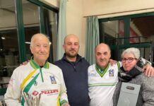 Bocce – Giuseppe Bottura e Giulio Gallina della Nuova Roverbellese vincono l’argento a Peschiera del Garda