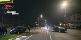 Scontro tra due auto in viale Brescia ad Asola: coinvolta anche una bambina