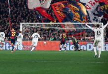 Genoa-Napoli 2-3, al 95° decide il rigore di Hojlund