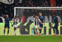 Kalulu salva la Juve e beffa la Lazio al 96°, a Torino finisce 2-2